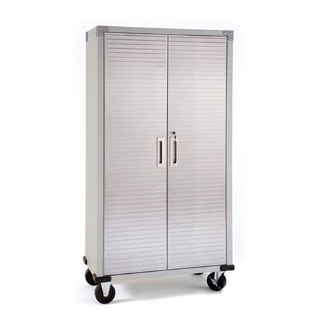 ultrahd tall storage cabinet stainless steel 2 pack|seville classic ultra top cabinets.